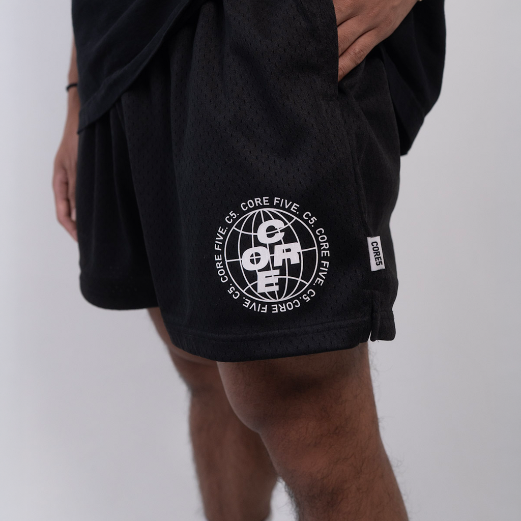WORLDWIDE C5 - BLACK SHORTS