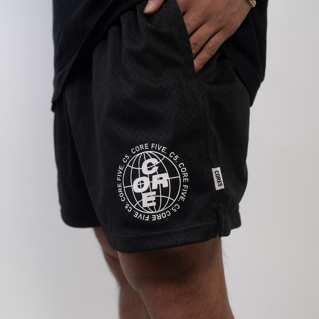 WORLDWIDE C5 - BLACK SHORTS