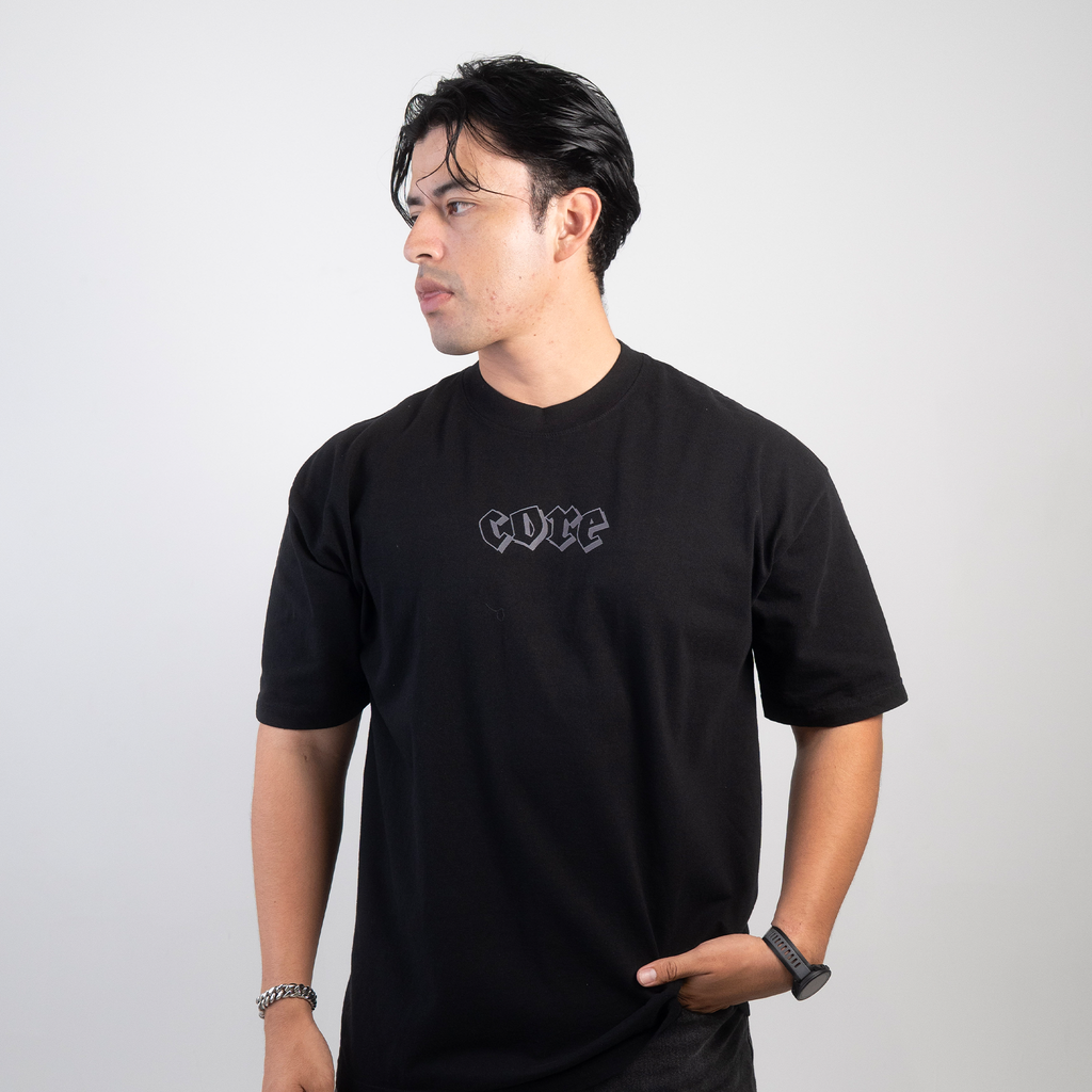 Core "555" Tee – Black