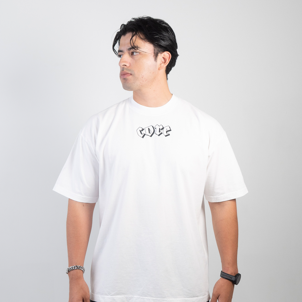 Core "555" Tee - White