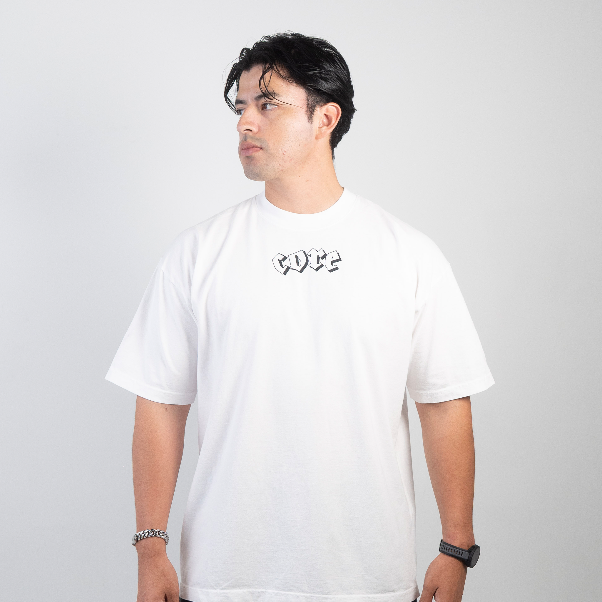 Core "555" Tee - White