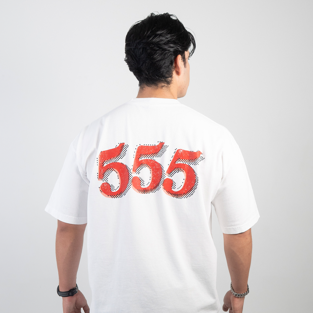 Core "555" Tee - White