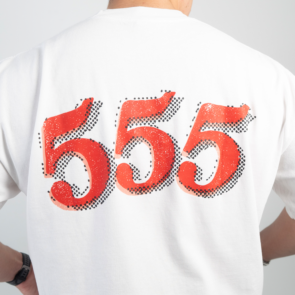 Core "555" Tee - White