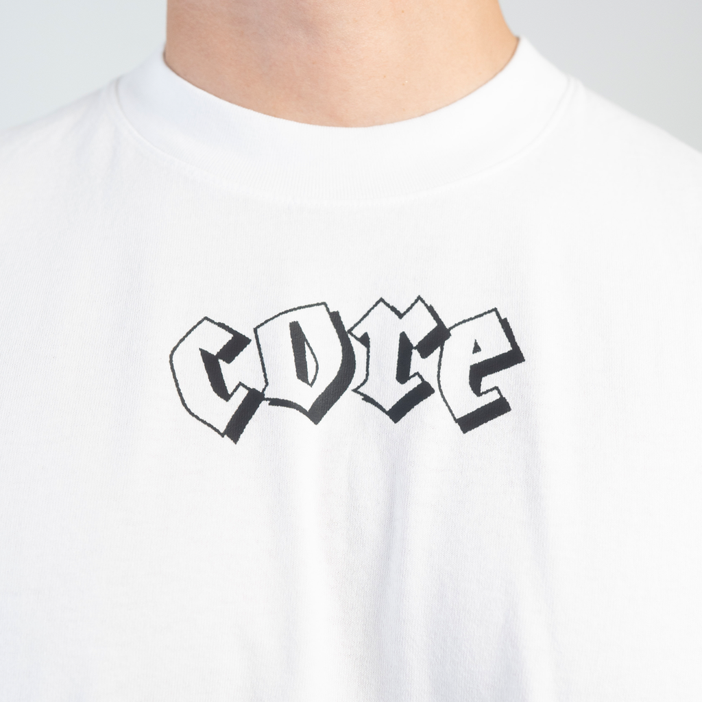Core "555" Tee - White