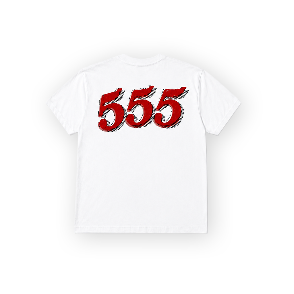 Core "555" Tee - White